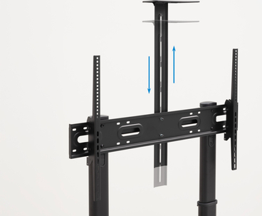 SOPORTE SUELO + RUEDAS + ARMARIO MULTIUSOS + ACC. RACK NARNIA 60"-100" TOOQ