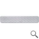 ALFOMBRILLA TECLADO ERGO WRIST REST PLATA SUBBLIM