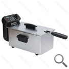 FREIDORA 2200W 3L ACERO AIGOSTAR