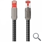 CABLE DE RED LATIGUILLO RJ45 GAMING CAT.8 SFTP AWG26 5 M GRIS VENTION
