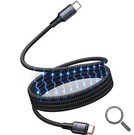 CABLE USB-C A USB-C 5A 240W MAGNETICO 1 M NEGRO VENTION