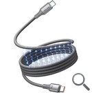 CABLE USB-C A USB-C 5A 240W MAGNETICO 1.5 M TITANIO VENTION
