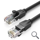 CABLE DE RED LATIGUILLO RJ45 CAT.6 UTP AWG26 0.3 M NEGRO VENTION