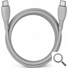 CABLE USB-C A USB-C 60W 2.0 3A 1 M GRIS VENTION