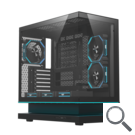 CAJA SEMITORRE ATX FLOATRON F1 A-RGB NEGRO DARKFLASH