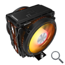 VENTILADOR UNIVERSAL EXPLORE E400 PLUS A-RGB NEGRO DARKFLASH